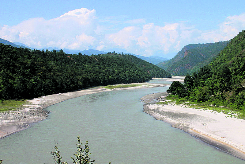 Govt projects extract river resources illegally